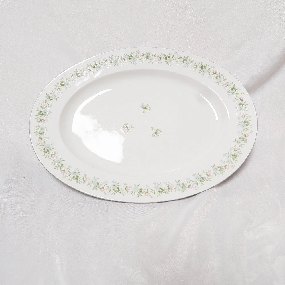 3 Johann Haviland Bavaria Germany Forever Spring Serving Platter Set 15